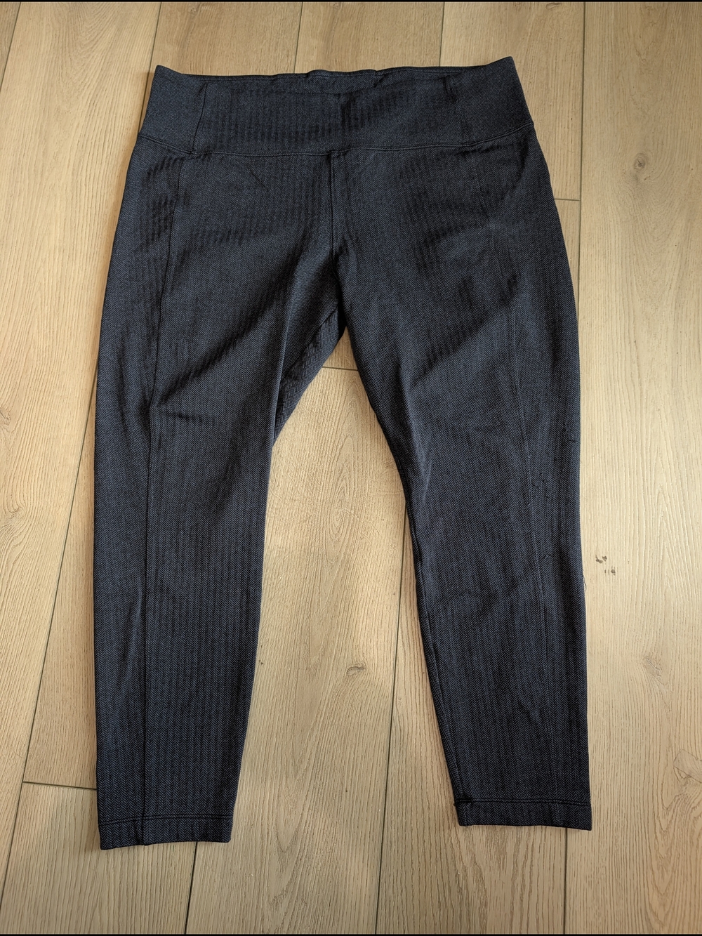 Athleta Blue Delancey Herringbone Leggings